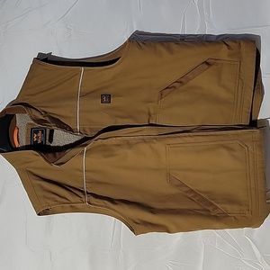 Mens vest. Sherpa lined